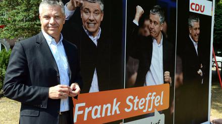 Einer der bekanntesten Politiker der Stadt: Frank Steffel, CDU.