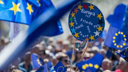 Noch immer für die EU? Bei den Parlamentswahlen im Mai könnten Europa-Kritiker dramatisch an Einfluss gewinnen.