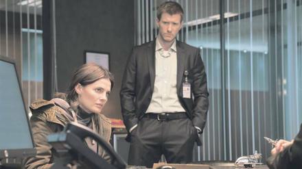 Ringen um Vertrauen. FBI-Agentin Emily Burne (Stana Katic) beteuert ihre Unschuld. Aber selbst ihr Ex-Mann (Patrick Heusinger) ist skeptisch.