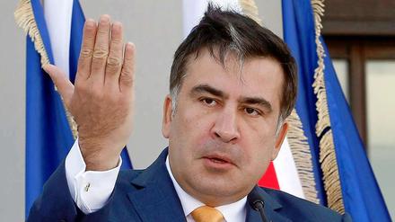 Der frühere georgische Präsident Michail Saakaschwili - hier eine Aufnahme von 2013.