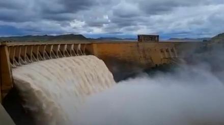 Der Gariep-Staudamm in Südafrika 