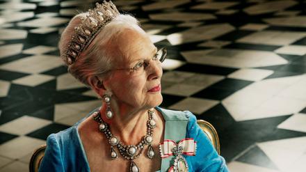 Offizielles Porträt von Königin Margrethe II. von Dänemark, das anlässlich ihres 50. Thronjubiläums am 14.01.2022 veröffentlicht wurde.