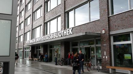 Bibliothek der Technischen Universität und der UdK in der Fasanenstraße 88 in Berlin-Charlottenburg.