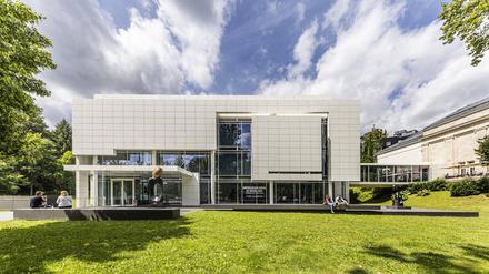 Architektur von Richard Meier: das Museum Frieder Burda in Baden-Baden. 