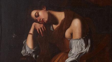 Artemisia Gentileschis „Büßende Maria Magdalena“ (1622-25).
