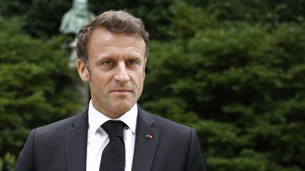 Frankreichs Präsident Macron hat seinen Staatsbesuch in Deutschland abgesagt. 