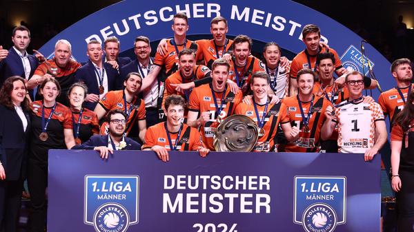 Zum 14. Mal sind die BR Volleys Deutscher Meister.