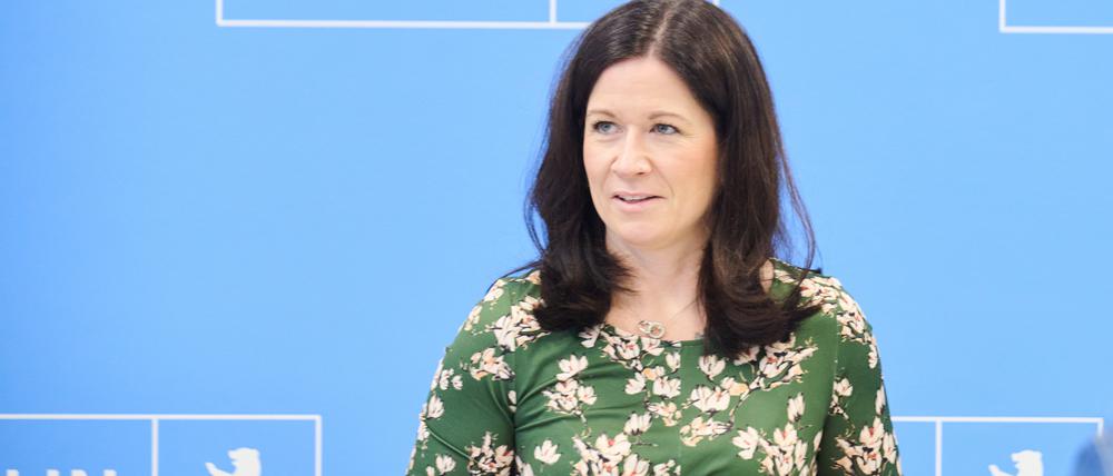 Berlins Schulsenatorin Katharina Günther-Wünsch (CDU) steht in der Kritik.