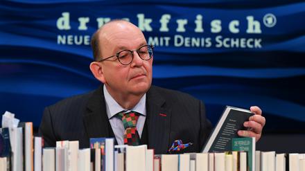 Denis Scheck, Literaturkritiker und „Druckfrisch“-Moderator.