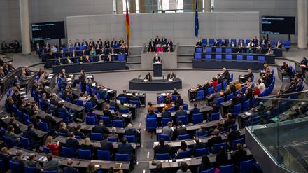 Letztlich entscheidet der Bundestag über den Haushalt. Die Regierung schlägt aber das Vorgehen vor.