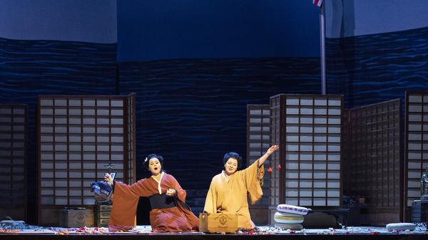 Szene aus Puccinis „Madama Butterfly“ an der Berliner Staatsoper.