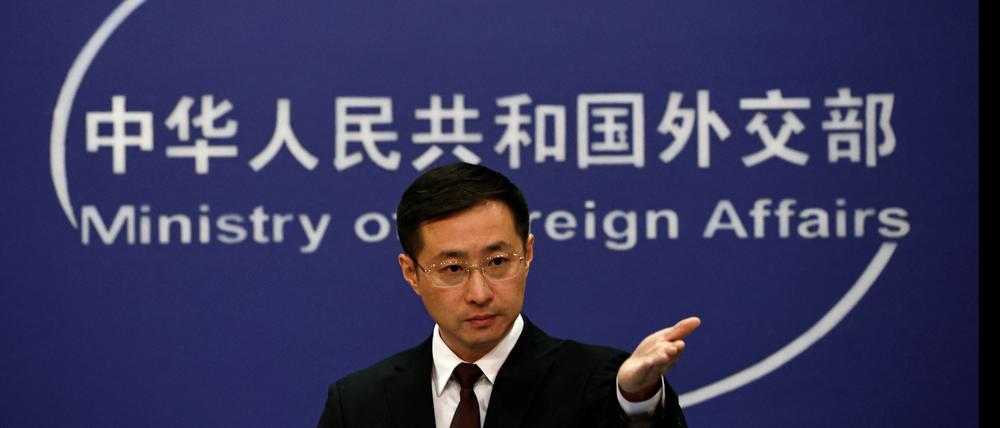Der Sprecher des chinesischen Außenministeriums, Lin Jian