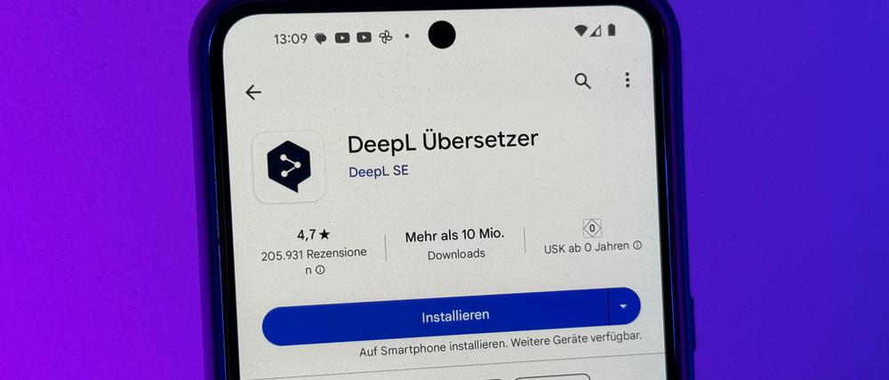 Die App des Kölner Start-ups DeepL zum Übersetzen von Texten wird künftig durch den KI-gestützten Schreibassistenten DeepL Write Pro ergänzt. 