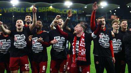 Der 1. FC Kaiserslautern fährt zum Pokalfinale nach Berlin.