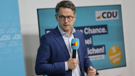 Der Generalsekretär der CDU Deutschlands: Carsten Linnemann.