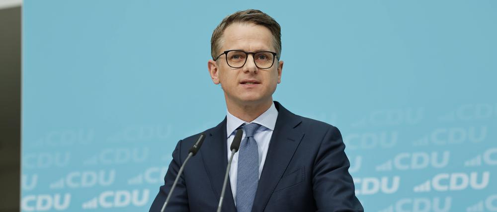 Der CDU-Generalsekretär Carsten Linnemann.