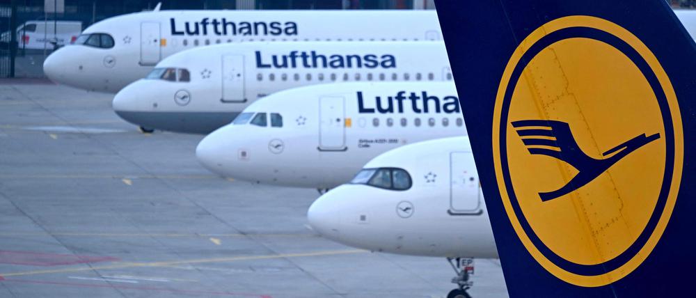 Die Streiks machen das Gewinnziel der Lufthansa zunichte. 