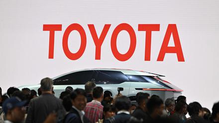 Das Logo von Toyota. 