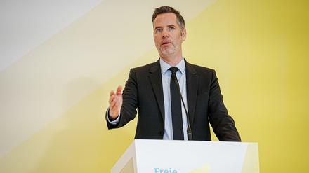 Christian Dürr, Fraktionsvorsitzender der FDP, will mehr Bewegung in Asylfragen.