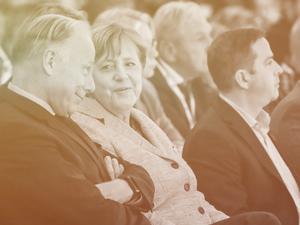 Jürgen Trittin und Angela Merkel haben die politische Landschaft Deutschlands jahrzehntelang mitgeprägt.