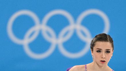 Traurige Geschichte. Kamila Walijewa bei den Spielen von Peking.
