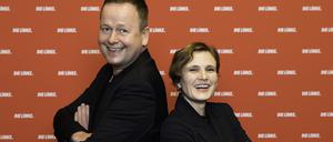Nur als Duo zu haben: Kultursenator Klaus Lederer und Sozialsenatorin Katja Kipping.