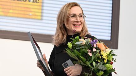 Barbi Markovi hat den Preis der Leipziger Buchmesse in der Kategorie Belletristik für ihr Buch „Minihorror“ gewonnen. 