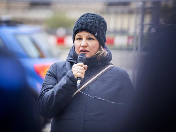 Antje Kapek, verkehrspolitische Sprecherin der Grünen-Fraktion im Berliner Abgeordnetenhaus.