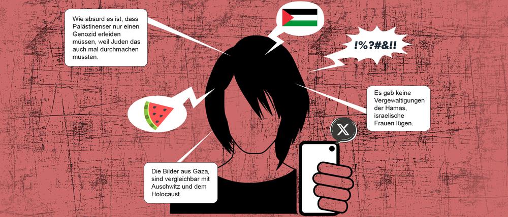 Sie ist Mitarbeiterin an einer renommierten, medizinischen Einrichtung und fällt in sozialen Netzwerken durch israelbezogenen Antisemitismus auf. Doch ihr Institut scheint machtlos. 