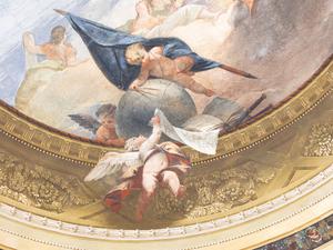 Deckenmalerei im Palazzo Diedo.