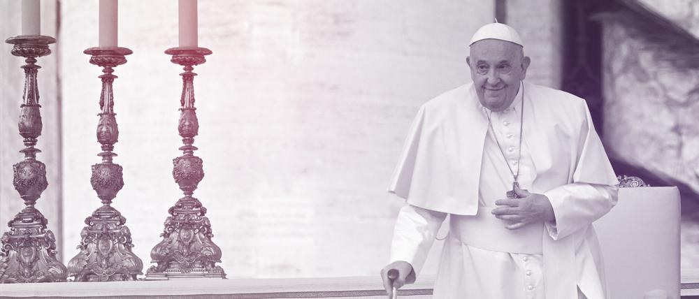 Papst Franziskus wird für den Frieden in der Welt beten.