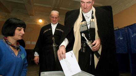 Präsidentenwahl Georgien