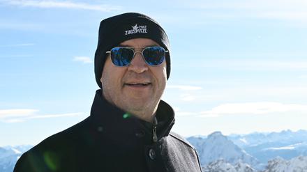 Fühlt sich in den Bergen wohl: der bayerische Ministerpräsident Markus Söder (CSU).