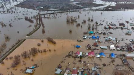 Die Region Orsk ist überflutet.