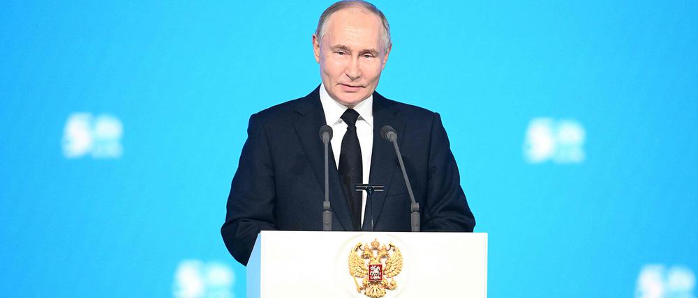 Der russische Präsident: Wladimir Putin.