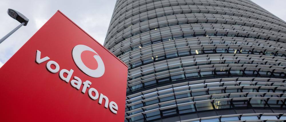Düsseldorf: Blick auf die Zentrale des Mobilfunkanbieters Vodafone Deutschland