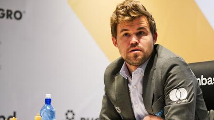 Der Weltranglistenerste Magnus Carlsen in Aktion. 
