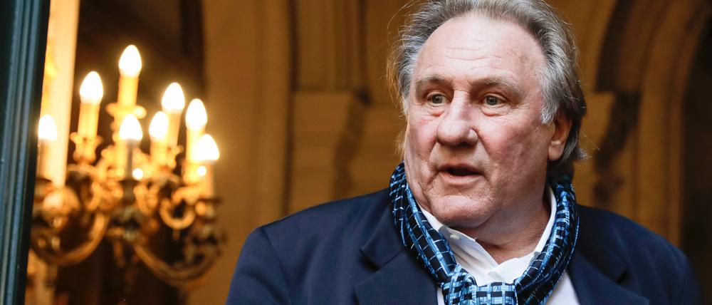 Der französische Schauspielstar Gérard Depardieu (Archivbild von 2018).