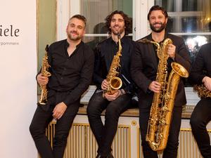 Die Mitglieder des Signum Saxophone Quartetts sind die Preisträger in Residence der Festspiele Mecklenburg-Vorpommern 2024.