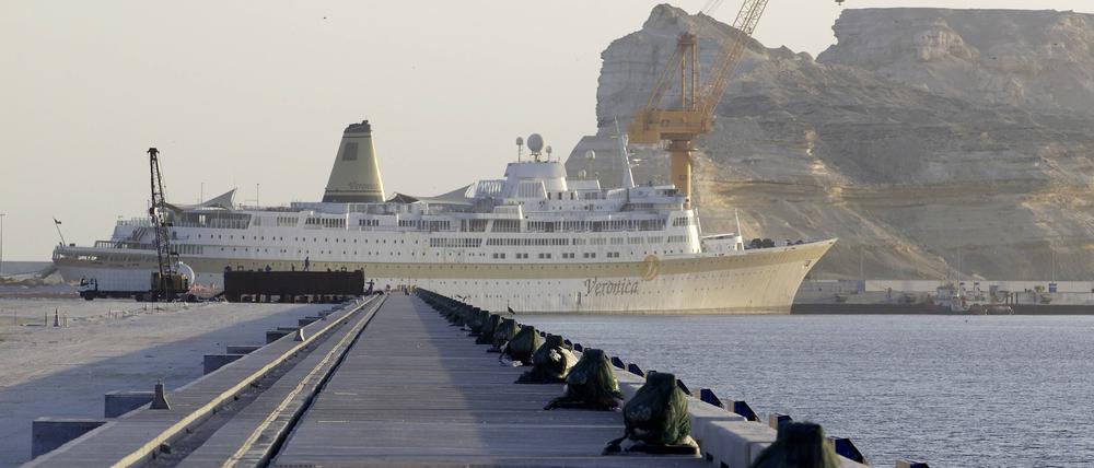 Der Hafen von Duqm im Oman soll ein künftiger Elektrolysestandort zur Produktion von Wasserstoff werden. 