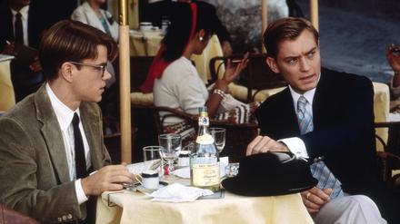 Matt Damon als Tom Ripley und Jude Law als Dickie in der Verfilmung von Anthony Minghella.