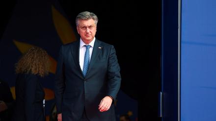 Nach Ansicht von Kritikern will Andrej Plenkovic durch die vorgezogenen Neuwahlen den Abwärtstrend seiner Partei unterbrechen.