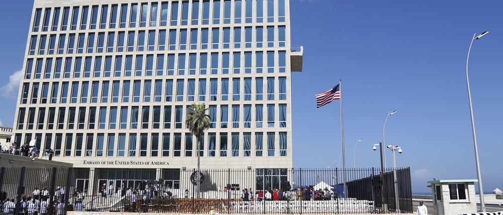  Die US-Botschaft in Kub.