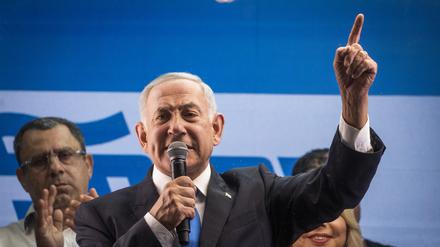 Benjamin Netanjahu könnte wieder Ministerpräsident von Israel werden.