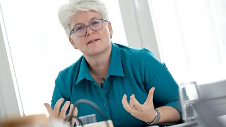 Bildungsexpertin Stefanie Remlinger (Bündnis 90/Die Grünen) ist seit 2022 Bezirksbürgermeisterin von Mitte. 