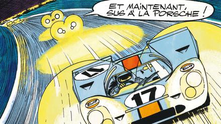 Im Rausch der Geschwindigkeit: Eine typische Szene aus „Michel Vaillant“. 