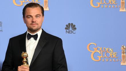 Leonardo DiCaprio hat den Golden Globe als Hauptdarsteller in "The Revenant" gewonnen.