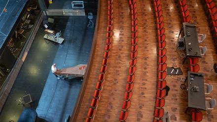 Kultur am Abgrund? Die Oper des Staatstheaters Nürnberg ist wie alle Bühnenhäuser in Deutschland sei Anfang November wieder geschlossen. 