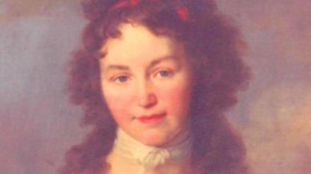 Caroline Schlegel. Porträt von J. F. A. Tischbein aus dem Jahr 1798.
