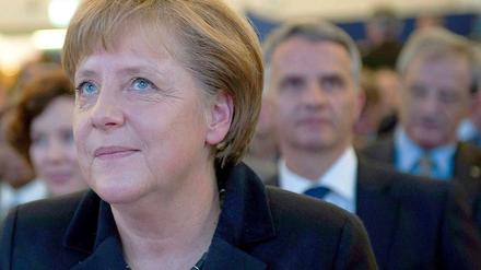 Zu unentschlossen, um Europa zu führen? Bundeskanzlerin Merkel auf dem Weltwirtschaftsgipfel in Davos.